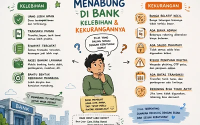 Kelebihan dan Kekurangan Menabung di Bank